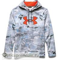 Толстовка Under Armour Big Logo Camo, камуфляж Ridge Reaper Hydro Toxic