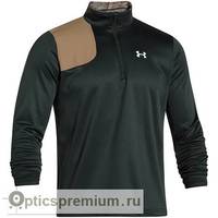 Свитер на молнии Under Armour Borderland 1/4 Zip, цвет Canopy Green