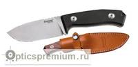 Нож LionSteel Hunting лезвие 90 мм фиксированное (рукоять - G10 черная)