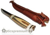 Лапландский нож, рукоять из зебрано Wood Jewel (Финляндия)