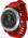 Спортивный GPS навигатор Garmin Fenix 3 серебряный с красным ремешком