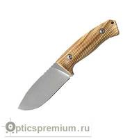 Нож LionSteel серии M3 лезвие 105 мм (рукоять - оливковое дерево) кожаный чехол