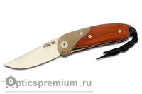 Нож LionSteel Mini лезвие 60 мм (рукоять - оливковое дерево)
