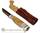 Профессиональный охотничий нож Wood Jewel Vuoiupuukko, ножны из карельской берёзы