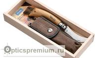 Нож грибника Opinel серии Nature №08, с кисточкой