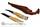 Профессиональная охотничья спарка из двух разделочных ножей Wood Jewel