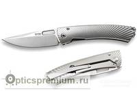 Нож LionSteel TiSpine лезвие 85 мм (серый глянцевый)
